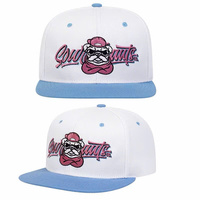Casquette Snapback Noire Unisexe Cayler & Sons Style Urbain avec Broderie Personnalisée 6 Panneaux Ajustable