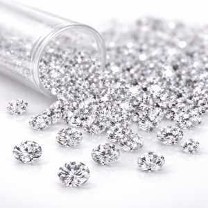 Diamantes Sueltos de Laboratorio de 3.1-3.5mm, Corte Brillante, Color D, Claridad VVS1 por Quilate, Corte Excelente, Precio al por Mayor - Product Image 1