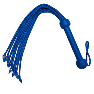 Custom Logo Equestrian Riding <b>Flogger</b> for Wholesale Supply High Quality PU <b>Leather</b> Horse Riding Whip for Outdoor Training - Product Image 1