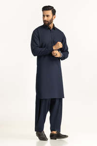 Conjunto de Salwar Kameez para Hombre, Ropa Pakistaní con Logotipo Personalizado 2026, Estilo Indio y Pakistaní, Kurta Pajama, Corte Ajustado, Ecológico - Product Image 2
