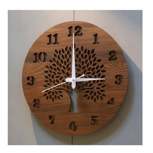 Desktop Modern Minimalist Wooden <b>Desk</b> Clock for Student <b>Bedroom</b> <b>Desk</b> Decoration Modern Analog Clock No Numbers Minimalist - Product Image 2