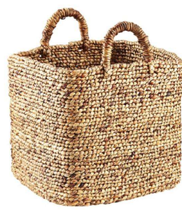 Sac à linge en fibre naturelle de jute avec poignées robustes pour le lavage et le rangement - Product Image 3