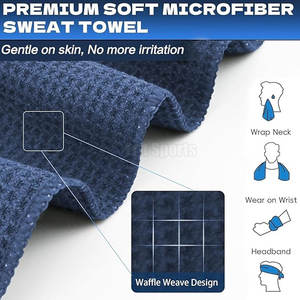 Serviettes de sport personnalisées légères, les plus vendues, de qualité supérieure, fabriquées avec des matériaux de haute qualité, serviettes de bain pour la salle de sport - Product Image 3