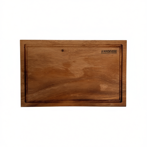 ถาดเสิร์ฟไม้พิมพ์ลายสวยงาม ตกแต่งห้องครัว สำหรับชา กาแฟ อาหารเช้า ของว่าง - Product Image 2