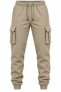 Pantalones deportivos de algodón y poliéster personalizados con logo, los más vendidos de 2026, al por mayor, para gimnasio, fitness, jogger, cargo, para hombre - Product Image 3