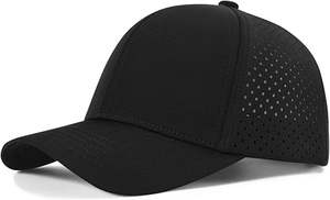Gorra de Béisbol Tactus Industries para Hombre, Secado Rápido, 100% Algodón, Malla Cortada con Láser, Visera Curva, Cierre a Presión, para las Cuatro Estaciones - Product Image 3