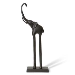 Escultura contemporánea de elefante de aluminio, perfecta para decoración de interiores modernos, espacios de oficina y como regalo. - Product Image 2