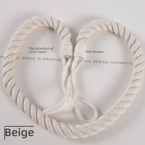 Sujetadores de Cortinas de Yute Trenzado – Hechos a Mano, Estilo Rústico, para Sala de Estar, Dormitorio y Diseño de Interiores de Hotel - Product Image 5