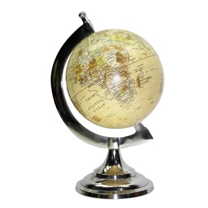 Globo Terráqueo Giratorio de Latón Antiguo, Ecológico, Duradero, Decorativo para Escritorio, Adorno Tradicional para Hogar u Oficina - Product Image 6