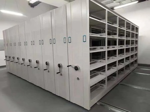 Lưu trữ tập tin lớn, hệ thống kệ máy Đầm di động, lưu trữ thư viện, giá sách di động bằng thép trường học - Product Image 6