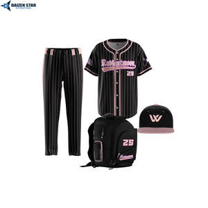 ชุดยูนิฟอร์มเบสบอลออกแบบเองพร้อมชื่อทีมส่วนตัว - Product Image 6