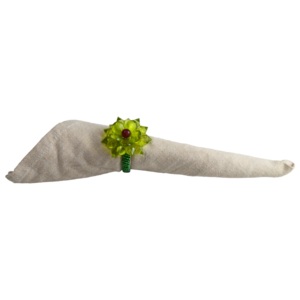 Anillo para Servilletas Ecológico con Diseño de Cuerda y Cuentas Vintage para Decoración de Mesa de Fiesta, Porta Servilletas y Decoración Navideña para Hoteles - Product Image 2
