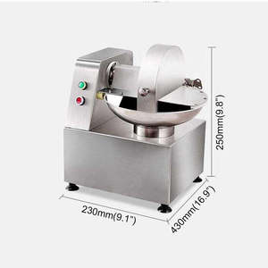 Macchina per tritare e mescolare carne, con ciotola da 5,5 litri e tritatutto Buffalo - Robot da cucina professionale in acciaio inossidabile, capacità 176 libbre/ora - Product Image 3