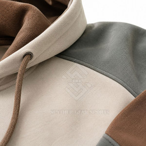 Sweat-shirts à capuche pour hommes en coton 100% de haute qualité, design personnalisé, couleur unie, hiver, grande taille, tissu polaire respirant - Product Image 5