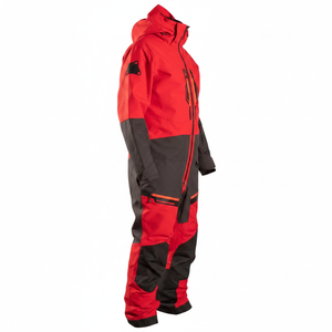 En Stock Traje de Esquí Unisex con Capucha a Prueba de Viento para Hombre y Mujer, Conjunto de Pantalones de Snowboard para Parejas HX5594-1 - Product Image 3