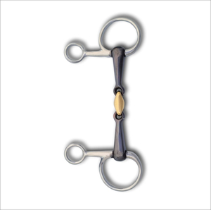 En gros Mors de cheval en acier inoxydable, mors à gêne, mors à double articulation, mors à lozenge en laiton, mors en fer doux, avec logo personnalisé, pour l'équitation - Product Image 5