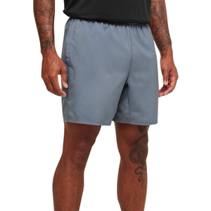 Pantalones Cortos Deportivos Híbridos para Hombre, Diseño Gráfico, 7 Pulgadas, Corte Ajustado, Ligeros, para Entrenamiento, Gimnasio, Color Azul Hierro - Product Image 3