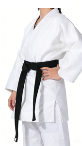 ชุดยูโด BJJ คุณภาพสูงสั่งตัดพิเศษ ผ้าฝ้าย 100% ยืดหยุ่น ระบายอากาศได้ดี ทนทาน สำหรับศิลปะการต่อสู้ ยิวยิตสู - Product Image 3