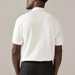 Camiseta de Algodón 100% para Hombre, Diseño Moderno, Superventas, con Cierre de Cremallera, Estampado Floral, Talla Grande, Color Sólido, Calidad Premium, Envío Rápido - Product Image 6