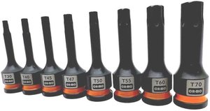 1/2" 78mmL 8pcs Impact Hex <b>Bit</b> Socket set - Product Image 6
