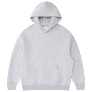Sweat à capuche unisexe surdimensionné en molleton français 100% coton, streetwear d'hiver, pull avec logo personnalisé, impression sérigraphique écologique - Product Image 6