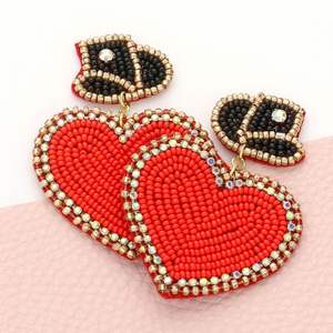 Trendy Ethnic Boho <b>Handmade</b> Beaded <b>Earrings</b> for Women At Wholesale Price - Product Image 1