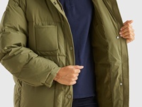 Manteau long matelassé imperméable et respirant à fermeture éclair pour femme, grande taille, chaud, avec capuche, coupe-vent et épais pour l'hiver