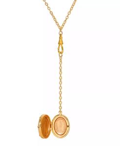Collier avec pendentif double chat en émail |   2028 - Product Image 2