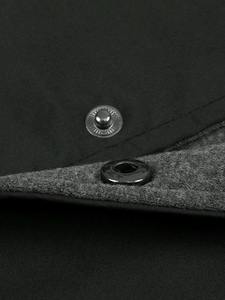 Blouson universitaire personnalisé pour homme avec logo, col montant, haute qualité, écologique, coupe-vent, décontracté, hiver automne 2025, respirant - Product Image 3