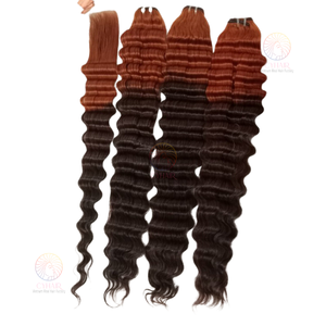 Hinny oose Ave Uman Air undles AW ietnamese Air xtension oooose ooave 8 To 32 Inches uxcury uality - Product Image 6