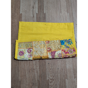 Handmade Vintage Patchwork Cushion Cover Embroidered Floral Cotton Square Bohemian Panelled Decorative Pillow Case Zipper - Product Image 2