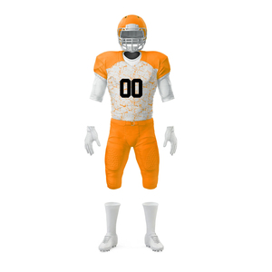 Uniforme de football américain respirant de haute qualité en gros, personnalisable avec broderie du nom de l'équipe, kit d'entraînement et de match pour club universitaire - Product Image 2