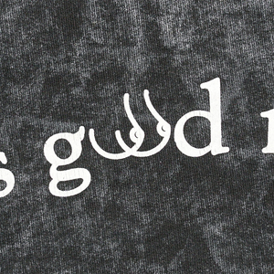 เสื้อฮู้ดดี้ Always Good News ทรงโอเวอร์ไซส์ ยูนิเซ็กส์ ผ้าฟลีซคอตตอน 100% ลุคสบายๆ สำหรับฤดูหนาว สไตล์สตรีทแวร์ ล้างสีแบบแอซิดวอช - Product Image 5