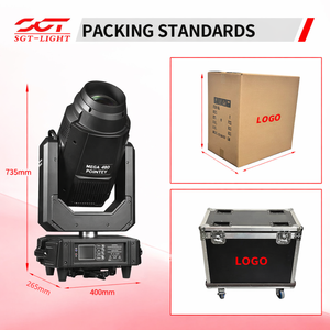 Faro mobile SGT 480W con lampada importata, effetti Beam Spot Wash, 34/39 canali, prisma, CMY, DMX512 per Noleggio, Palcoscenico, Eventi, Spettacoli, Matrimoni, <span class=keywords><strong>Club</strong></span>, Uso Professionale - Product Image 2