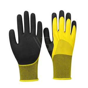 Guantes de Trabajo de Protección Industrial Recubiertos de PU/Goma, Guantes de Nitrilo para Trabajo, Venta al Por Mayor de Fábrica - Product Image 1