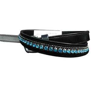 Ceinture indienne en cuir véritable de couleur blanche avec anneau en argent et boucle Fancy Rider Belt. - Product Image 6