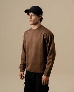 Wholesale Custom Printing Crewneck Sweatshirt <b>Men</b> OEM Casual Shoulder Drop <b>Pullover</b> <b>Men</b> 100% Cotton Oversize Plain Sweatshirts - Product Image 6
