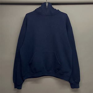 เสื้อฮู้ดซิปแบบวินเทจพิมพ์ลายกราฟิกประดับเพชรเทียมสไตล์ Y2K ผลิตตามสั่งขายส่งสำหรับผู้ผลิตเสื้อผ้าสตรีทแวร์ - Product Image 3