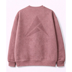 Sudadera Oversize con Lavado Ácido para Hombre, de Algodón Grueso y Forro Polar, Hombro Caído, Estilo Vintage Streetwear, Suministro al por Mayor Process Impex - Product Image 2