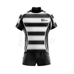 Uniforme de Rugby Duradero a Precio de Mayoreo para Equipos Escolares y Partidos de Club, Conjunto Deportivo que Absorbe la Humedad - Product Image 2