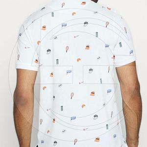Camisa de Hombre de Nuevo Estilo, Transpirable, Antiarrugas, Talla Grande, Diseño en Blanco, Impresión Digital, Logotipo Personalizado en la Parte Delantera, Precio de Fábrica - Product Image 3