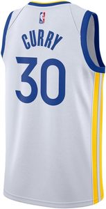 Stephen Curry Golden State Warriors Association Edition White Swingman Jersey - Product Image 3