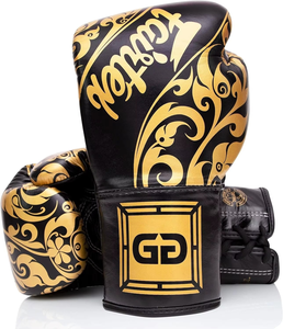 Gants de boxe en cuir de vachette Fairtex de haute qualité, fabriqués sur mesure, absorbant les chocs, pour l'entraînement de Muay Thai et de MMA - Product Image 2