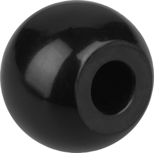 K0159 Black Ball Cabinet Knob Internal Thread Furniture Handle Metal <b>Insert</b> Round Pull for <b>Wardrobe</b> Drawer - Product Image 4