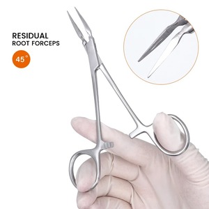 Pinzas para Raíces Residuales de 60 Grados, Herramienta de Extracción Dental, Instrumento Quirúrgico Manual, Certificado CE Clase I - Product Image 4