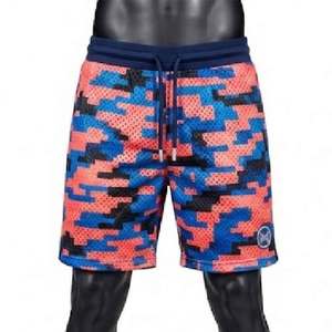 Shorts de sport en mesh personnalisés OEM ODM de haute qualité, respirants et confortables, prix d'usine, fabricant de vêtements de sport - Product Image 4