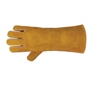 Gants de soudage TIG/MIG en cuir de chèvre pleine fleur, résistants à la chaleur et imperméables, conçus sur mesure pour soudeurs, usage intensif - Product Image 2