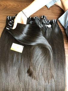 Trama de cabello ruso virgen de alta calidad de 1 a 3 años, sin procesar, teñido saludable, características blanqueadas, extensiones de cabello humano de color - Product Image 6