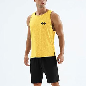 Custom Made Design Breathable Quick Dry Gym <b>Singlet</b> <b>For</b> <b>Men</b> Gym Clothing Workout Wear Cheap Price <b>Men</b> Gym <b>Singlet</b> - Product Image 3