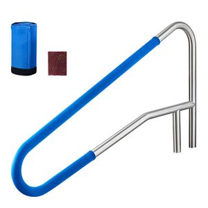 Corrimano per Piscina in Acciaio Inox 304 Resistente 54 X 32 Pollici, Rimovibile e Antiscivolo con Capacità di Carico di 220 Libbre per Parchi Acquatici - Product Image 1